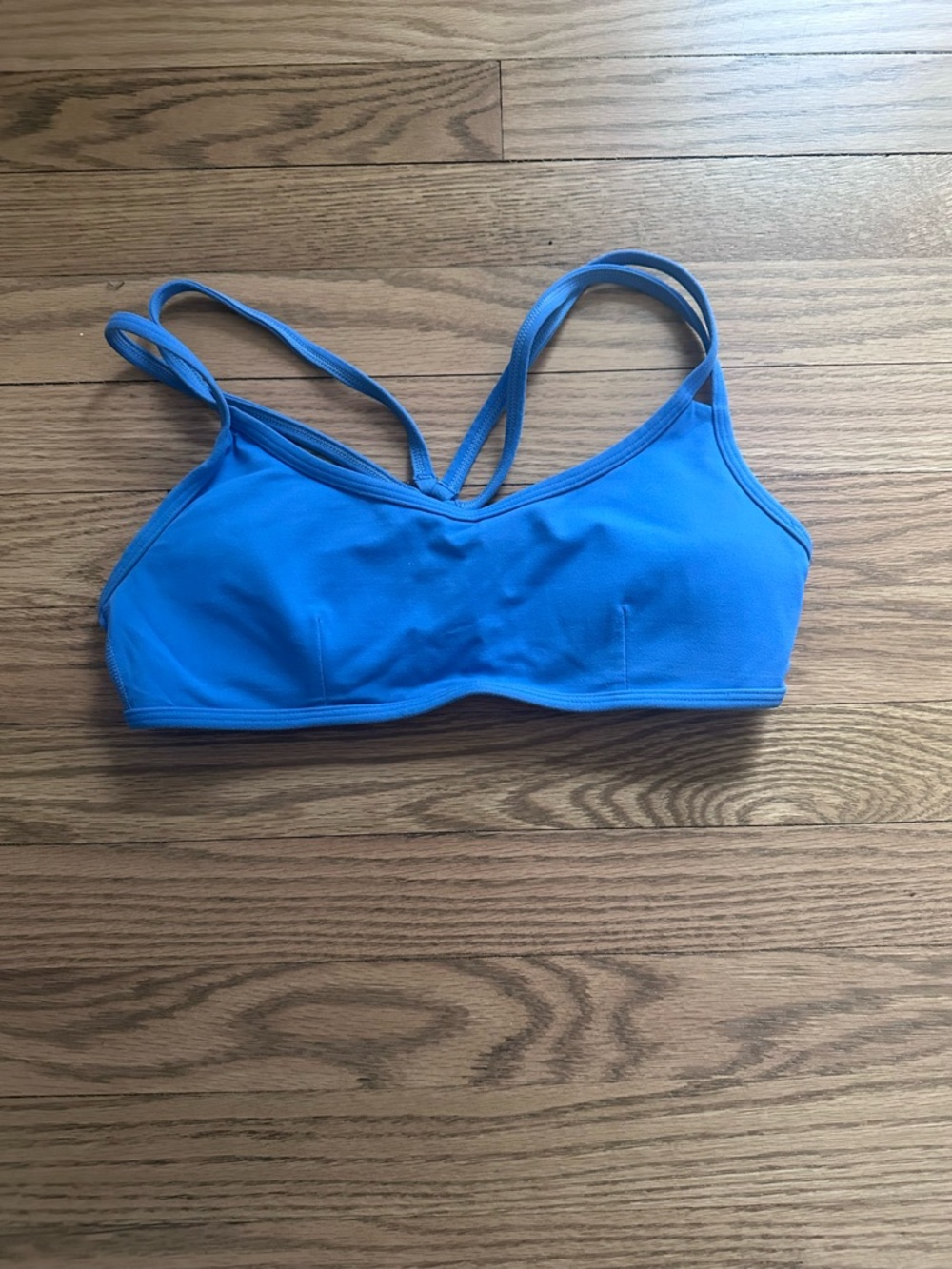 lululemon athletica Blue Strappy Sports Bra